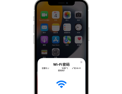 阿克苏苹果15维修店分享iPhone15如何共享Wi-Fi密码 