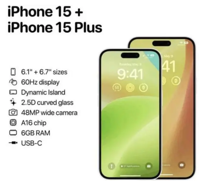 阿克苏苹果15维修服务分享iPhone15有哪些机型 